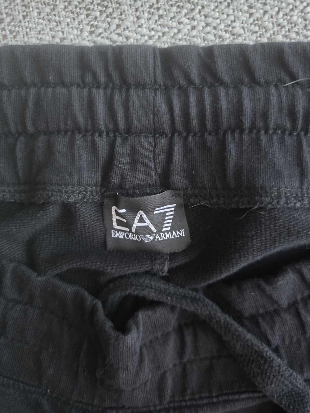 Emporio Armani EA7 Men's Black Jogger Pants - Picture 4 of 13